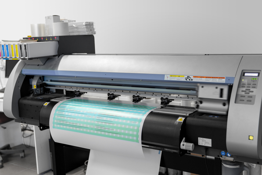 Large Format Printer in Printing House